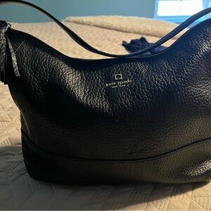 Kate Spade Black Pebbled Leather Handbag